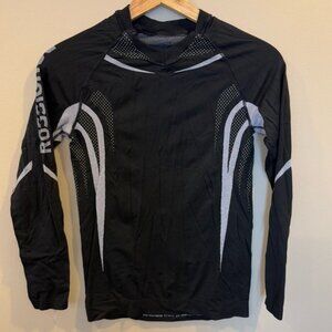 Rossignol Kids Seamless Base Layer Top M/L* Black Thermal Ski Snowboard Winter